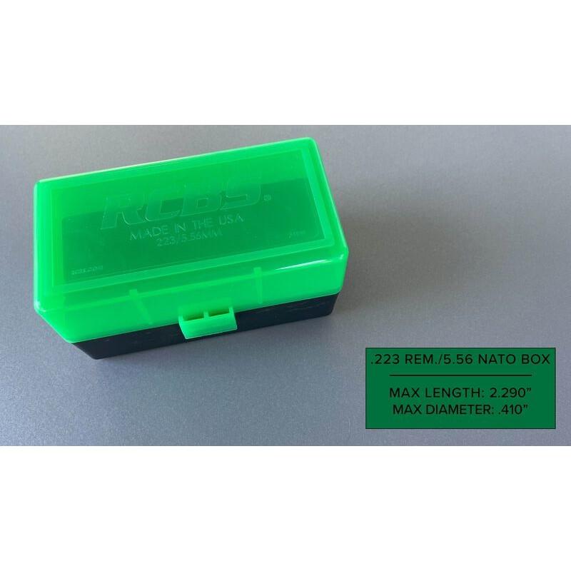 RCBS Stackable Impact-Resistant Ammo Storage Box .223/5.56
