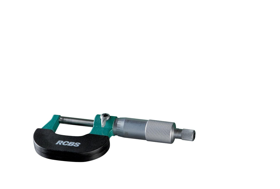 RCBS Vernier Micrometer 0-1" All Metal Body Reloading Measurement Tool