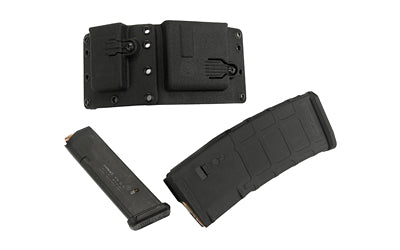 Raven Concealment Copia Rifle and Pistol Combo Mag Pouch, Rifle Mag Forward Configuration, Ambidextrous, Black