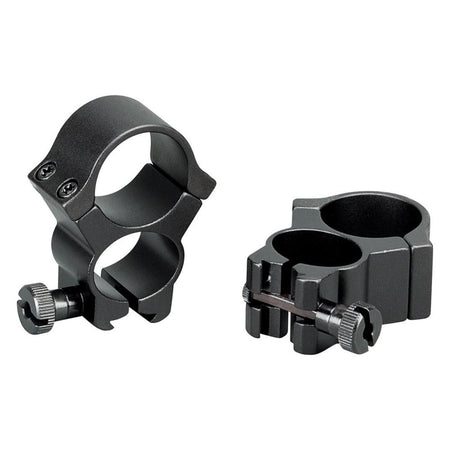 Redfield See-Thru 3/8" Dovetail Scope Rings for .22 Cal Receivers Black 2/ct