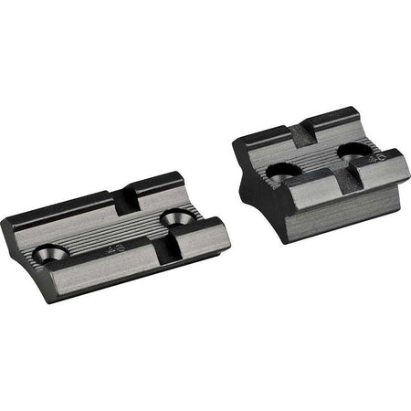 Redfield Aluminum Cross-Lock Scope Base Pair Mauser 98 Matte Black