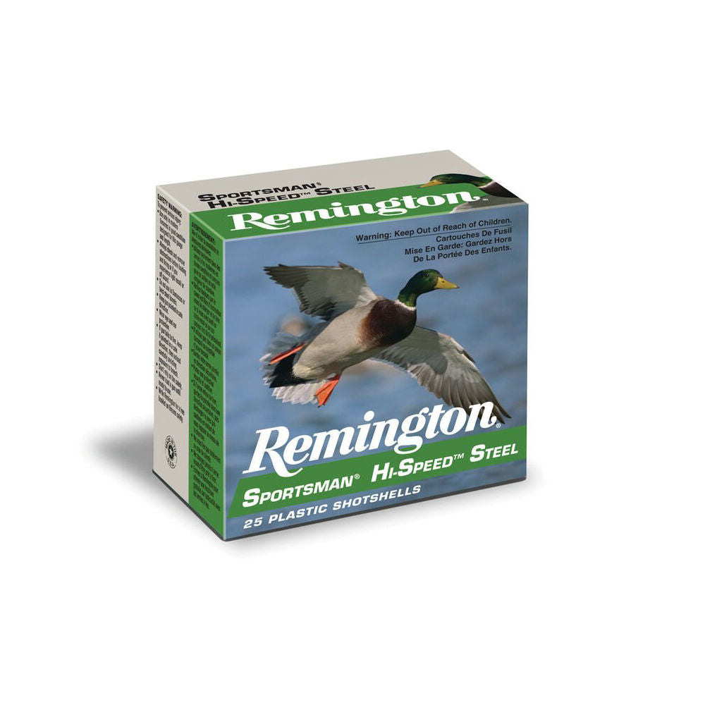 Remington 20005 Sportsman Hi-Speed Steel 12 Gauge 2-3/4 1oz #6 1365 fps