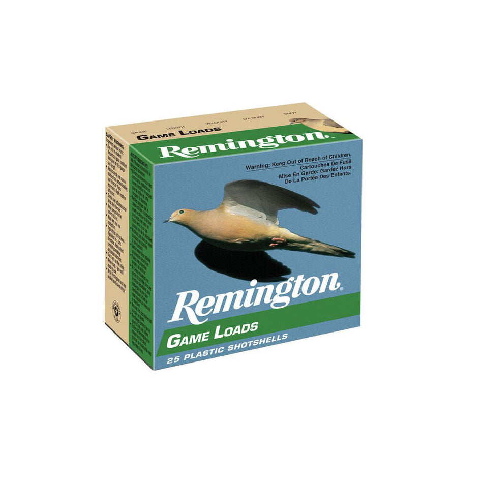 Remington Game Loads Hunting Shotgun Ammo 20 Gauge 2.75 in 7/8 oz #8