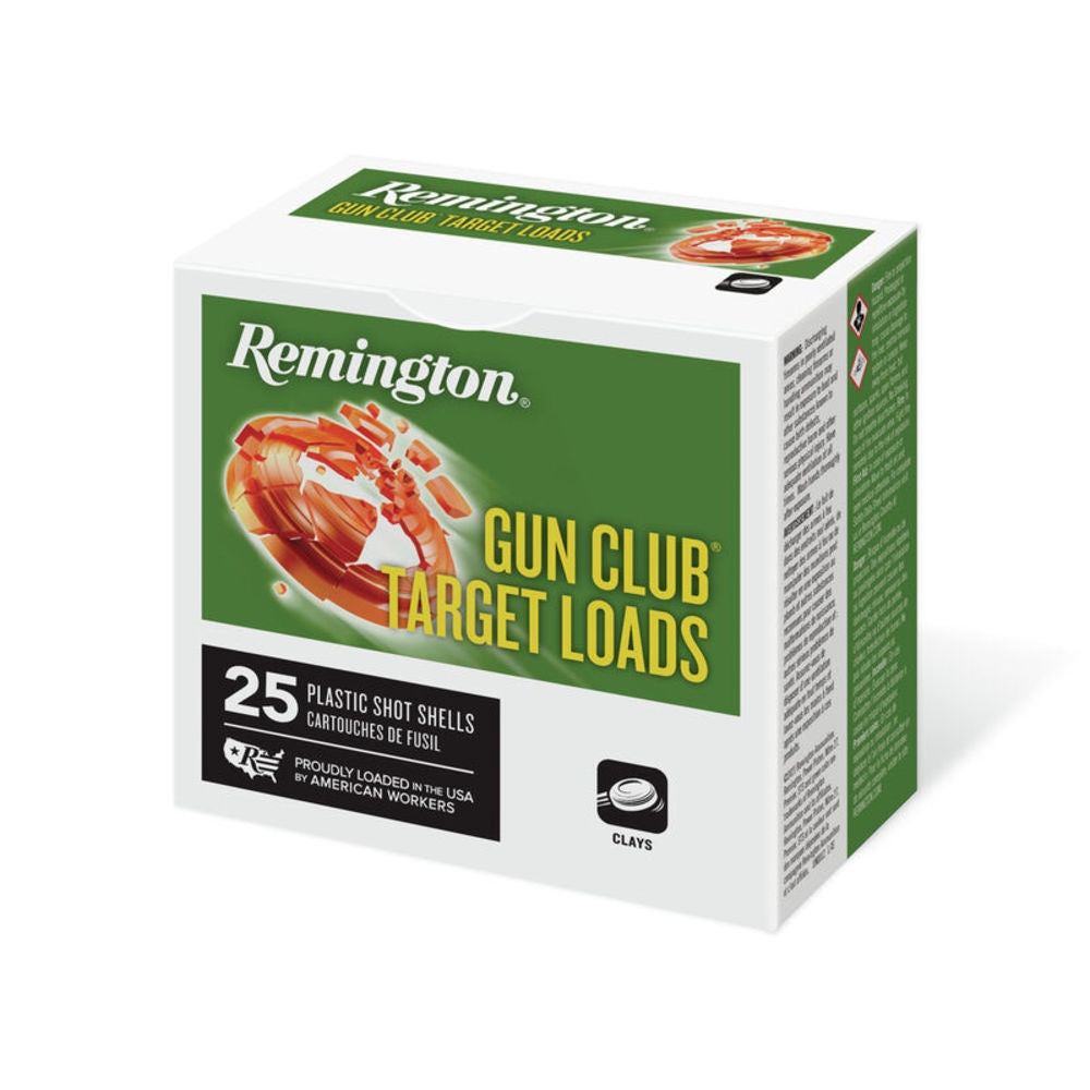 Remington 12 Gauge 20081 Gun Club Target Load 2.75" 1oz 8 Shot