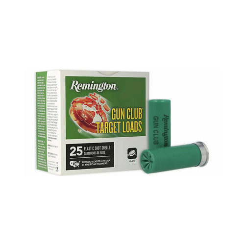 Remington 20234 Gun Club Target Load 12 Gauge 2-3/4 1-1/8oz #8 1200 fps