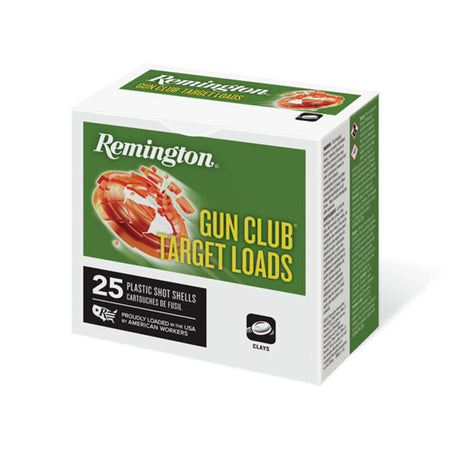 Remington Gun Club Target Loads Shotgun Ammo 20 Gauge 2.75 in 7/8 oz #9