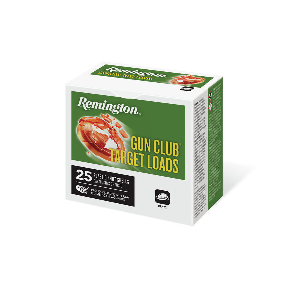 Remington 20239 Gun Club Target Load 20 Gauge 2-3/4 7/8oz #7.5 1200 fps