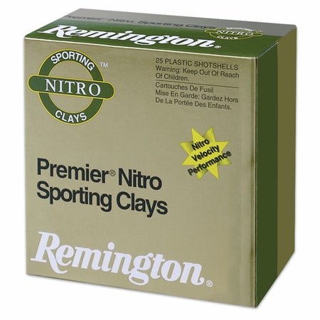 Remington Premier Nitro Gold Sporting Clay Shotgun Ammo 12 Gauge 2.75 in 1-1/8 oz #7.5