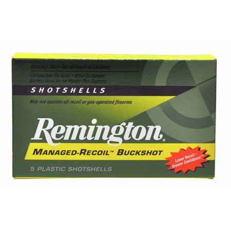 Remington Express Managed Recoil 8 Pellets Shotgun Ammo 12 Gauge 2.75 in 1 oz 00 Buck