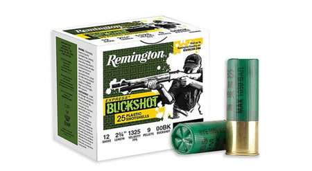Remington Express 9 Pellets Shotgun Ammo 12 Gauge 2.75 in 1-1/8 oz 00 Buck
