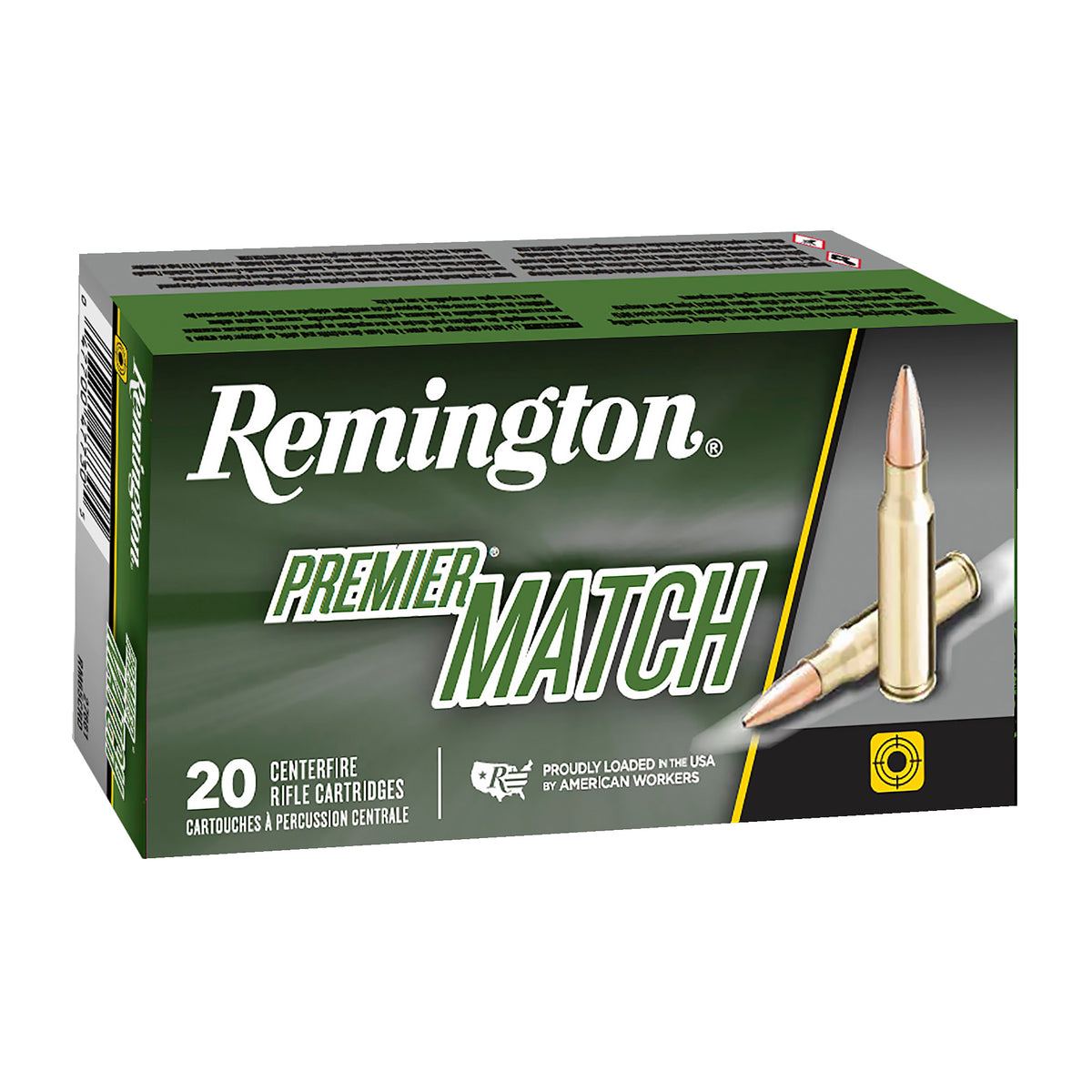 Remington Premier Match 6.5 PRC 145 grain Berger Open Tip Match ammunition