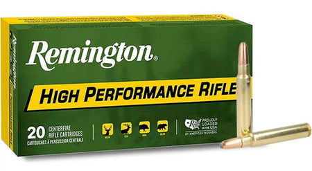 Remington High Performance Rifle .375 RUM 270 grain Soft Point ammunition