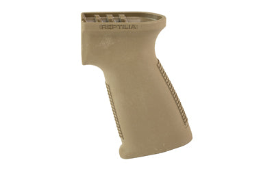 Reptilia CQG AK Rifle Pistol Grip, Flat Dark Earth, Higher Hand Position, USA Made 100-138