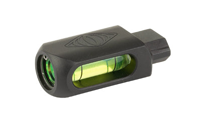 Reptilia 100-268 AUS Mount Bubble Level, Reversible, Anodized Black Aluminum