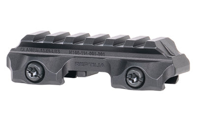 Reptilia RMU Mount 6 Slot, .625" Height, 1913 Rail Compatible, Anodized Finish, Black 100-271