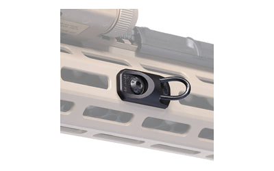 Reptilia Socket M-LOK Sling Loop Attachment Point, Hardcoat Anodized, Black, 100-296