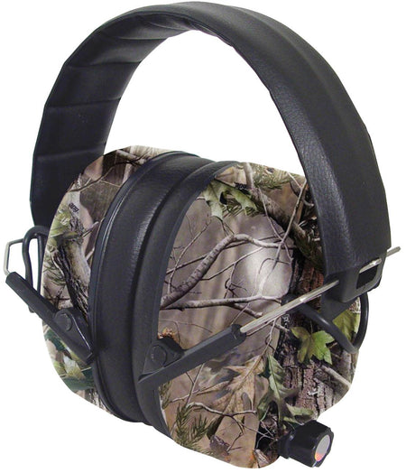 Radians Compact Folding Electronic Ear Muff Camo Hearing Protection