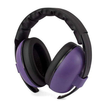 Radians Hushies Purple Passive Earmuffs for Newborns to 3 Years Old