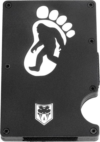 CobraTec RFID Bigfoot Design Aluminum Money Clip Wallet