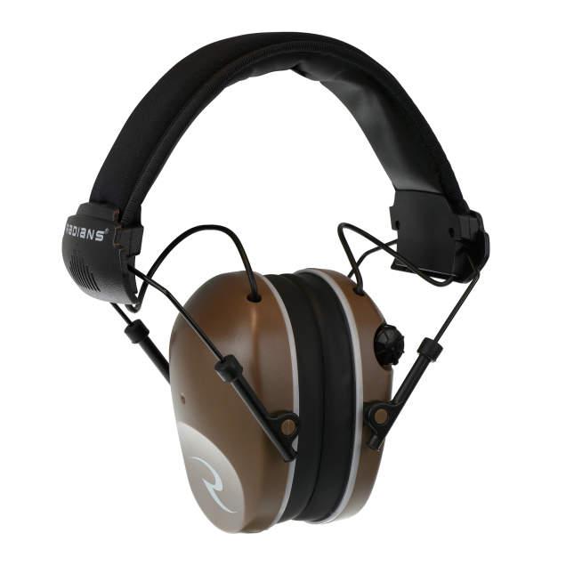Radians Dual Mic Electronic Earmuff with Stereo Jack 23dB NRR