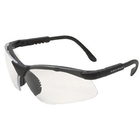 Radians Revelation Clear Lens Shooting Safety Glasses Black