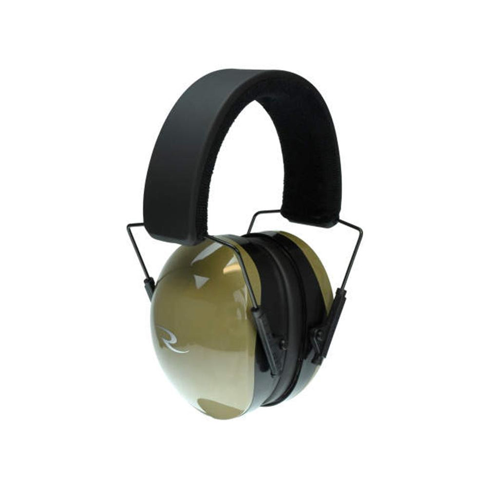 Radians TRPX 29 NRR Passive Shooting Ear Muffs Tan Grey Clam Pack