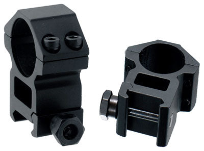 UTG Picatinny/Weaver High Profile 30mm Rings Aircraft Aluminum Matte Black