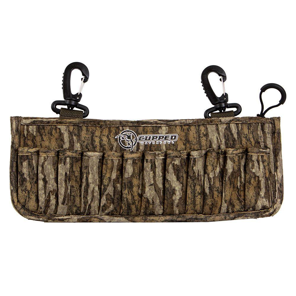 Mossy Oak Bottomland Cupped Shell Pack with Zippered Pocket and Quick-Clip Attachment