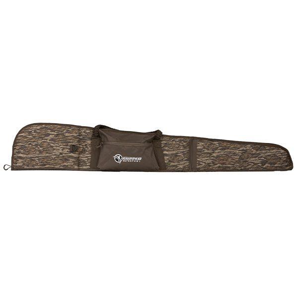Cupped Mossy Oak Bottomland Camo Floating Gun Case 52x8 Inch