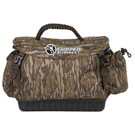Cupped Medium Floating Waterfowl Blind Bag Mossy Oak Bottomland Pattern