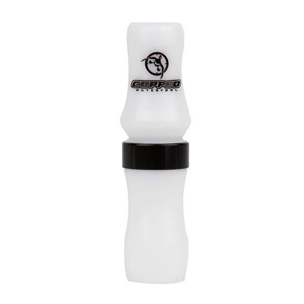Cupped SRG Hammer Acrylic Goose Call White Color