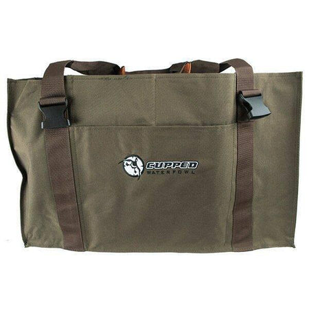 Cupped 12-Slot Waterfowl Decoy Bag with Coated Mesh Drainage Bottom