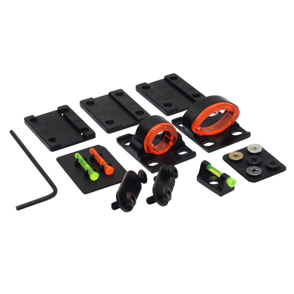 Dead Ringer Killer Combo T-6 Aluminum Shotgun Gunsight with Windage/Elevation Adjustment
