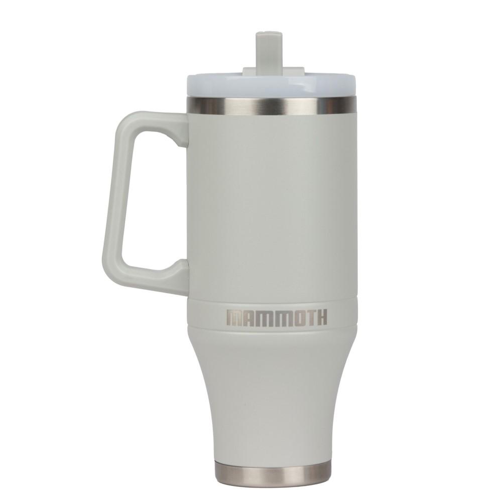 Mammoth Ascent 40oz Light Grey Insulated Tumbler