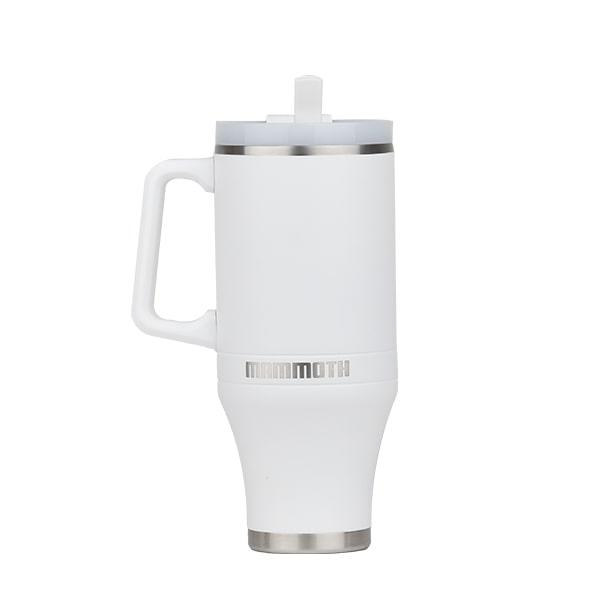 Mammoth Ascent 40oz White Insulated Tumbler