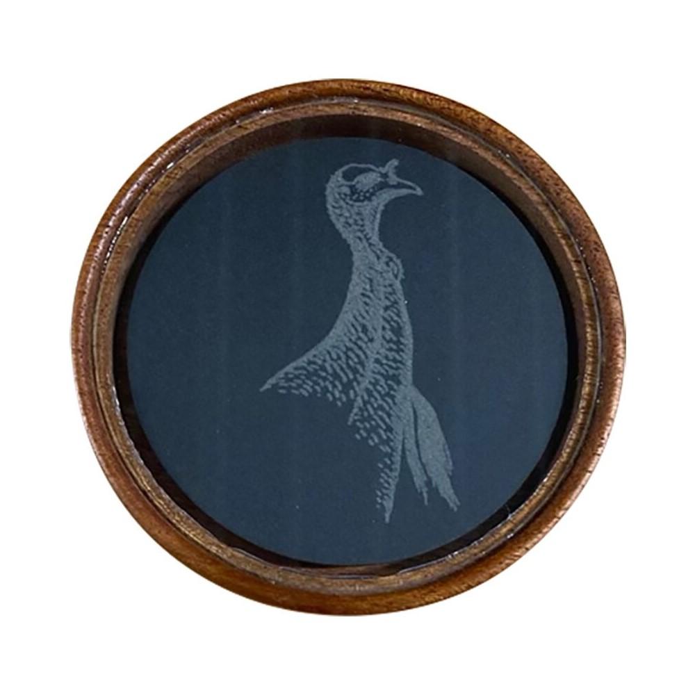 The Grind Glass Ghost Mahogany Hardwood Turkey Pot Call