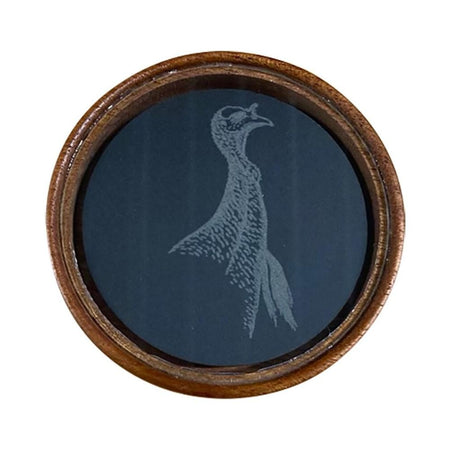 The Grind Glass Ghost Mahogany Hardwood Turkey Pot Call