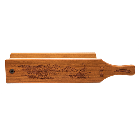 The Grind Honey Turkey Box Call Cherry Poplar Hardwood Hand-Tuned