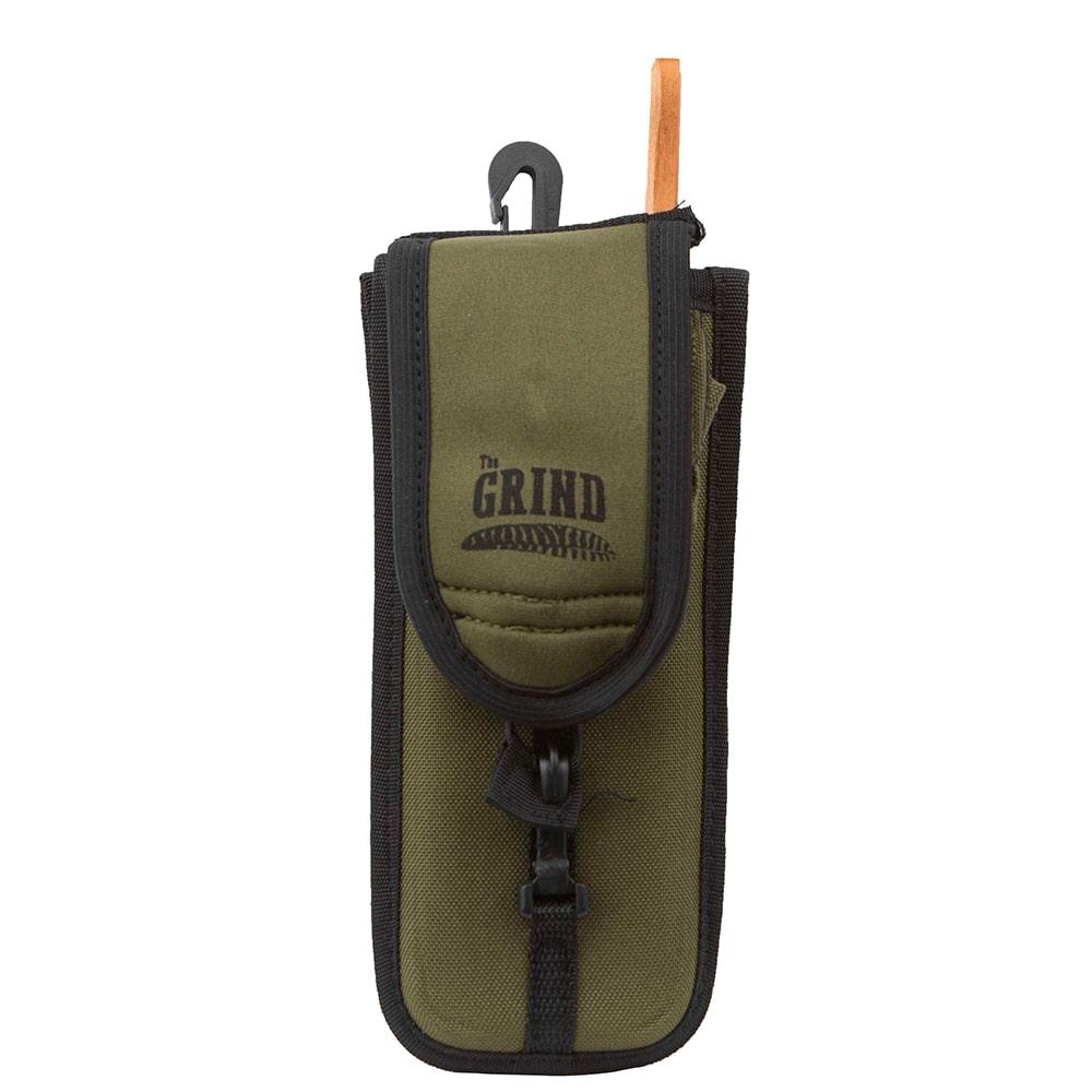 The Grind Olive Drab Hunting Box Call Holder with Storage Pocket