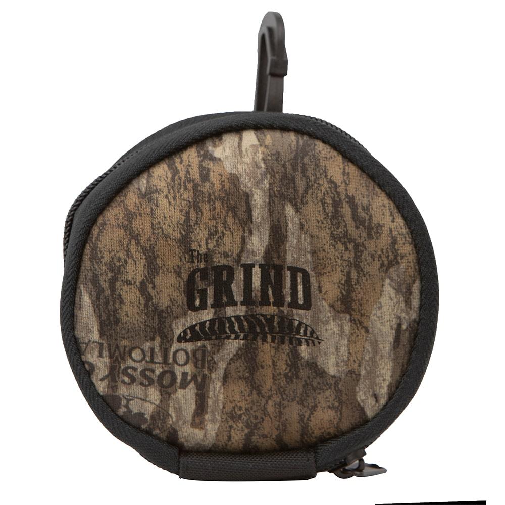The Grind Mossy Oak Bottomland Pot Call Holder with Zipper