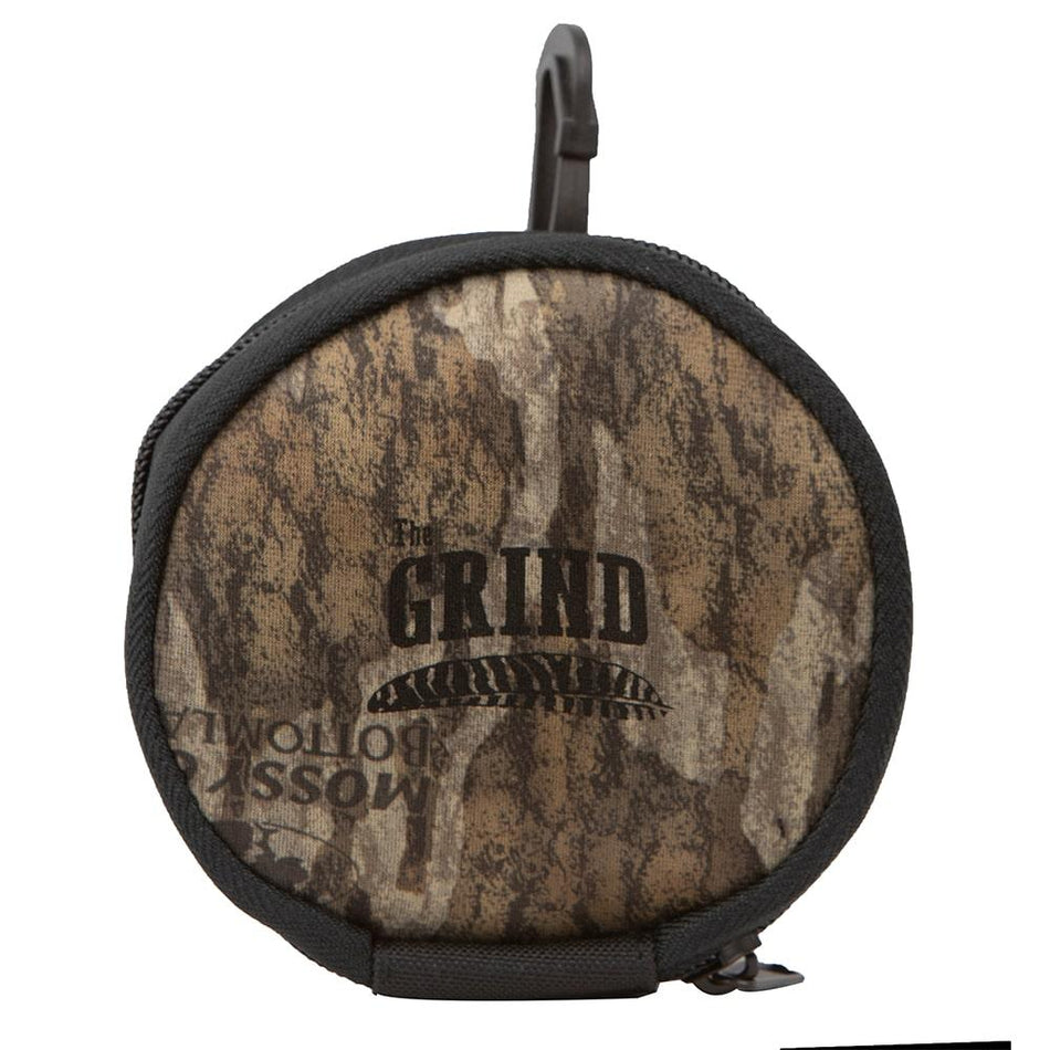 The Grind Mossy Oak Bottomland Pot Call Holder with Zipper