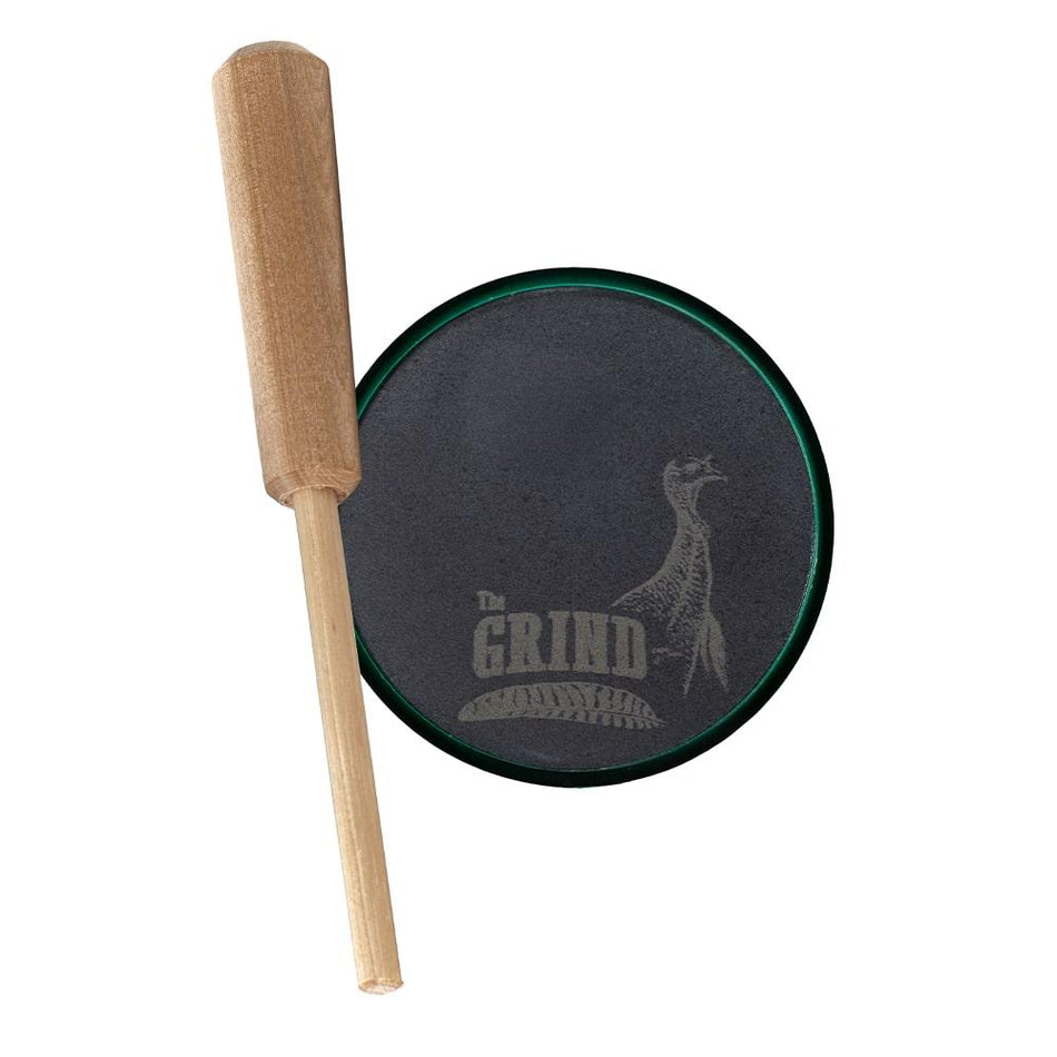 The Grind Ol' Nag Slate Pot Turkey Call with Maple Striker
