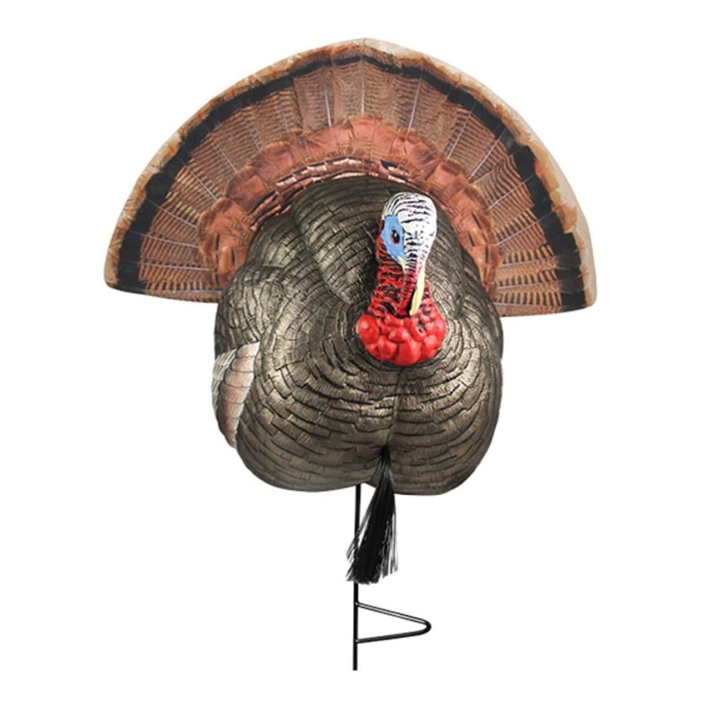 The Grind Reaper Quarter Body Turkey Hunting Decoy with Detachable Strutter Fan