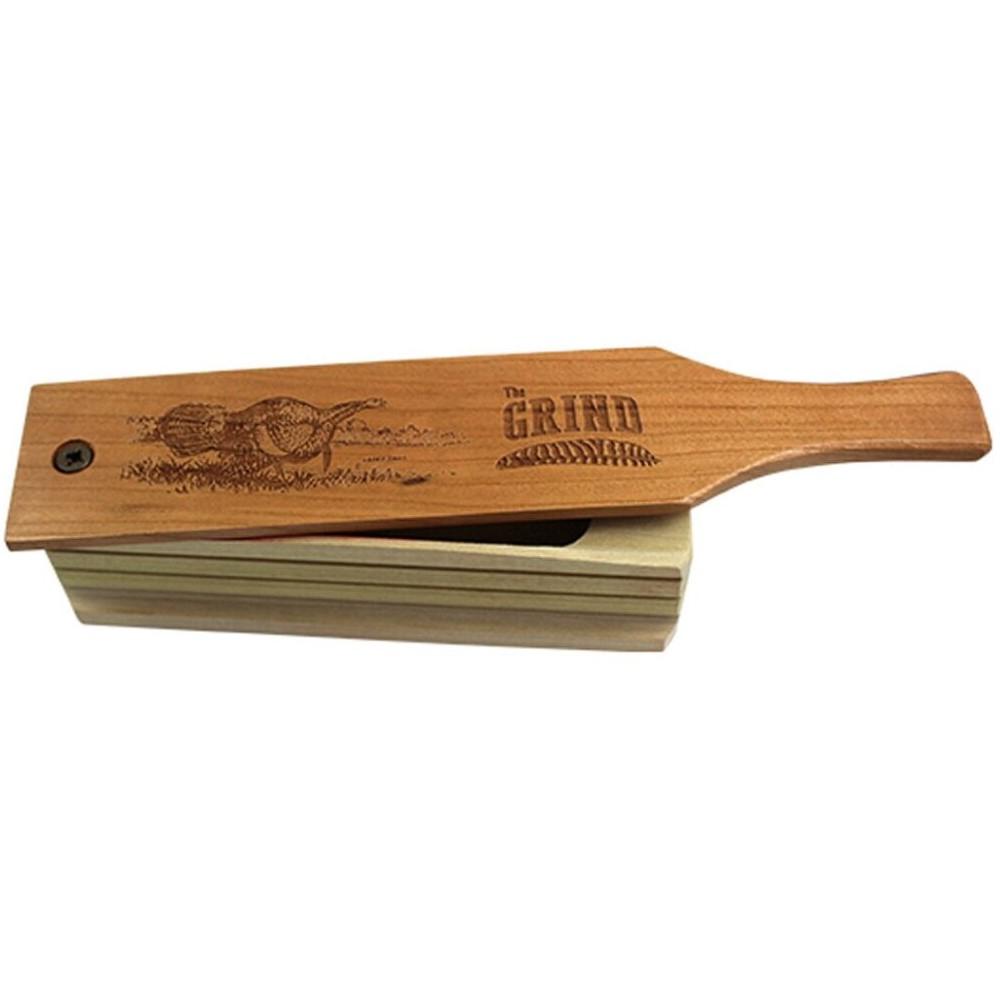 The Grind Firecracker Compact Turkey Box Call Laser Engraved