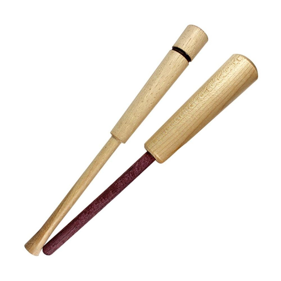 The Grind Thundersticks Turkey Striker Set Hickory Maple Purple Heart 2/ct
