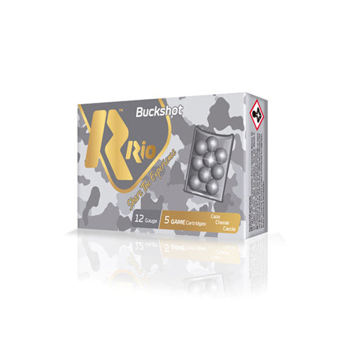 Rio Ammunition Royal Buck 12 Pellets #1 Buck 12 Gauge 1-1/2 oz 2.75 in