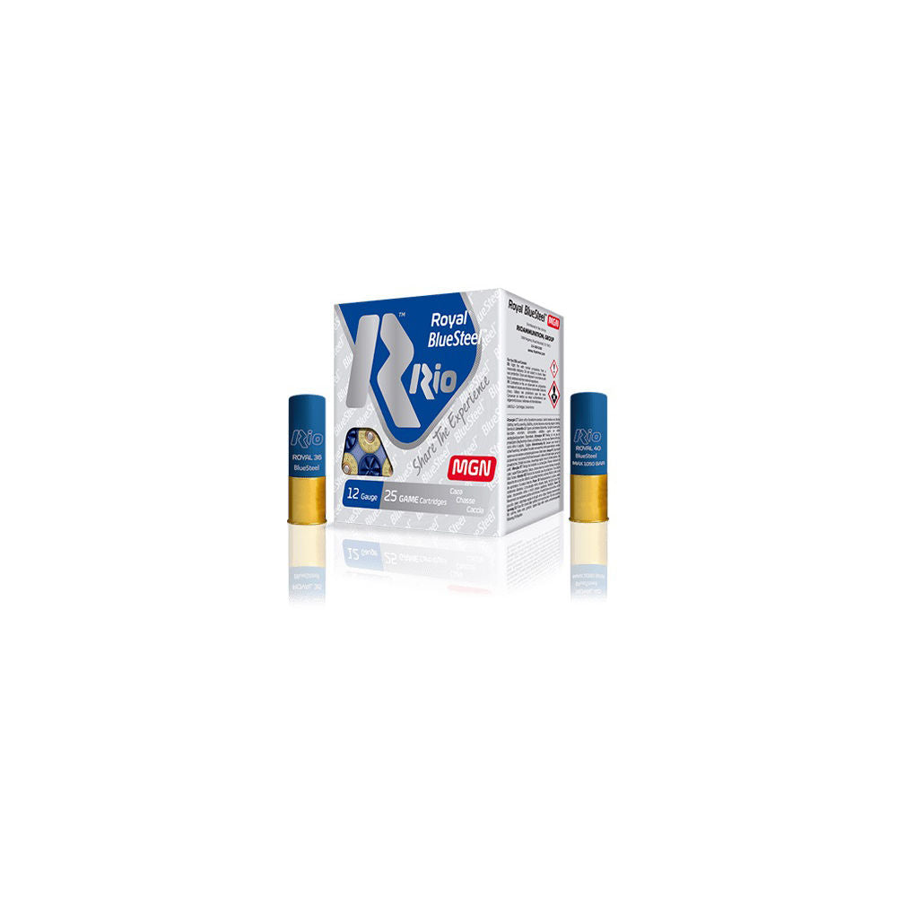 Rio Ammunition Royal BlueSteel Magnum Shotgun Ammo 12 Gauge 3 in 1-1/4 oz BB