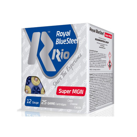 Rio Ammunition Royal BlueSteel Super Magnum Shotgun Ammo 12 Gauge 3.5 in 1-3/8 oz #2