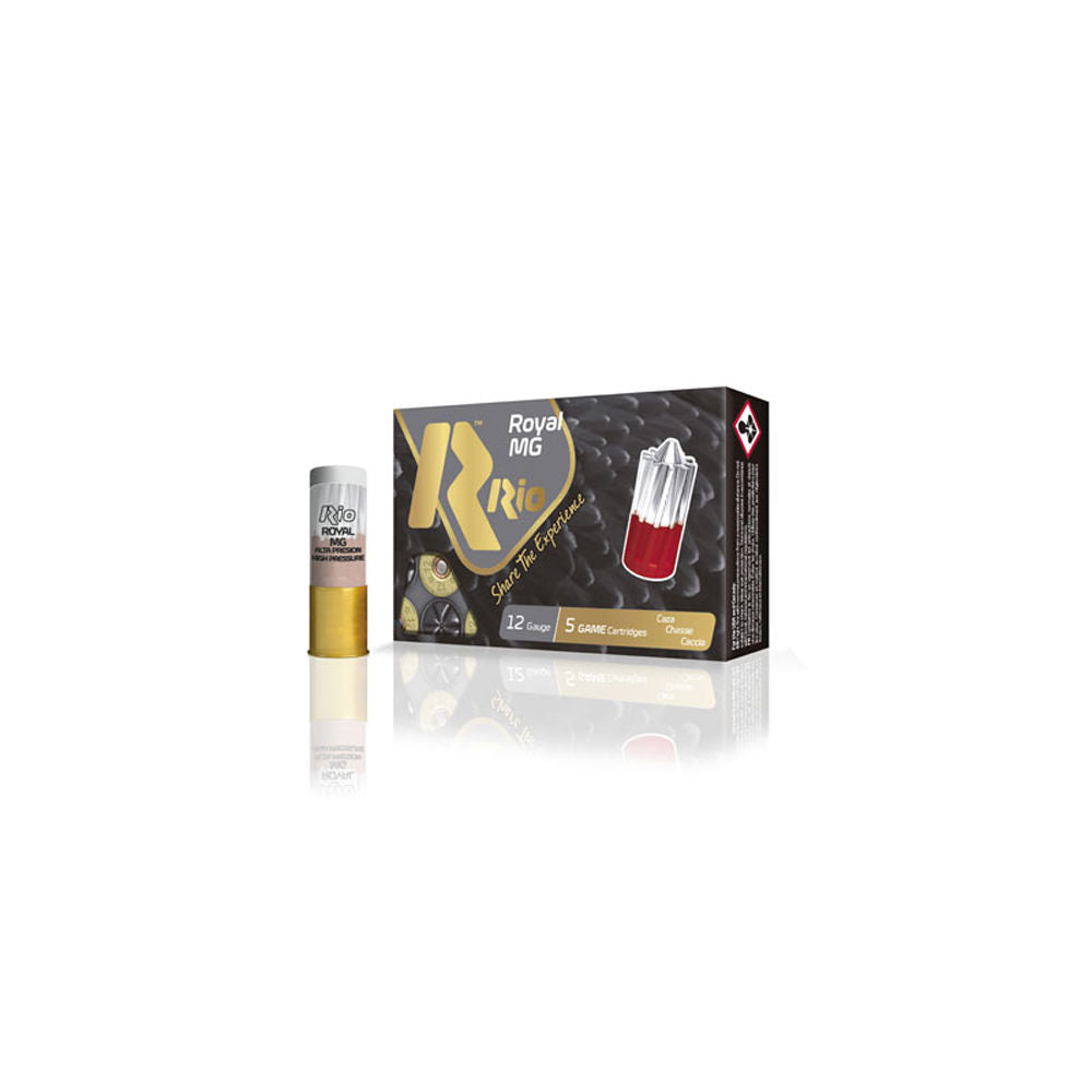 Rio Ammunition Royal MG Armoured Slug Shotgun Ammo 12 Gauge 2.75 in 1-1/8 oz Slug