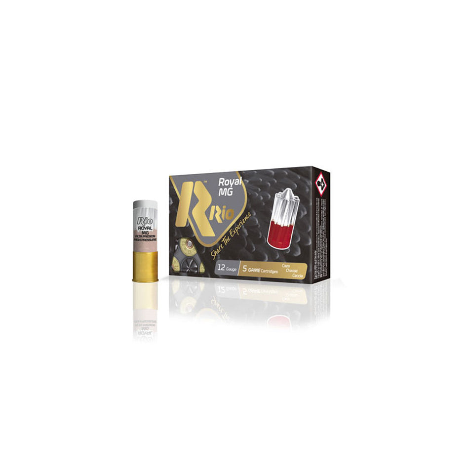 Rio Ammunition Royal MG Armoured Slug Shotgun Ammo 12 Gauge 2.75 in 1-1/8 oz Slug